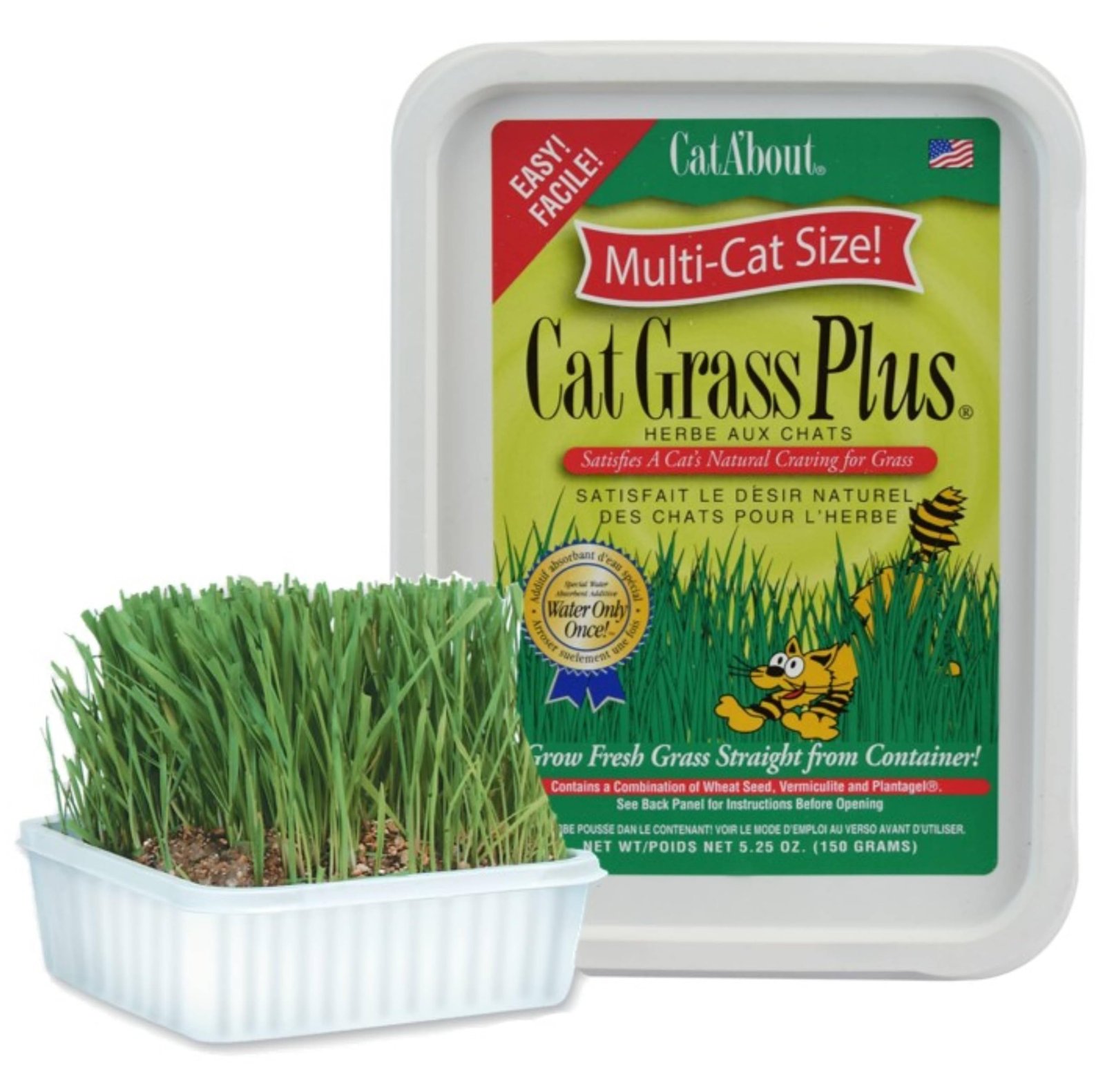 Miracle Care Cat A’bout Cat Grass Kit, 5.25 Ounce